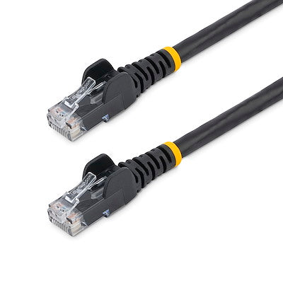 StarTech N6PATC1MBK 1m CAT6 Ethernet Cable - Black LAN / Ethernet Cable Startech