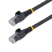 StarTech 0.5m Black CAT 6 Gigabit Ethernet Wire - N6PATC50CMBK LAN / Ethernet Cable Startech