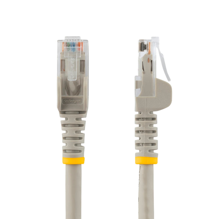 StarTech N6PATC10MGR 10m CAT6 Ethernet Cable - Grey CAT 6 Gigabit Ethernet Wire LAN / Ethernet Cable Startech