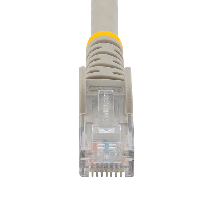 StarTech N6PATC150CMGR 1.5m CAT6 Ethernet Cable - Grey CAT 6 Gigabit Ethernet Wire