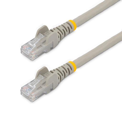 StarTech N6PATC10MGR 10m CAT6 Ethernet Cable - Grey CAT 6 Gigabit Ethernet Wire