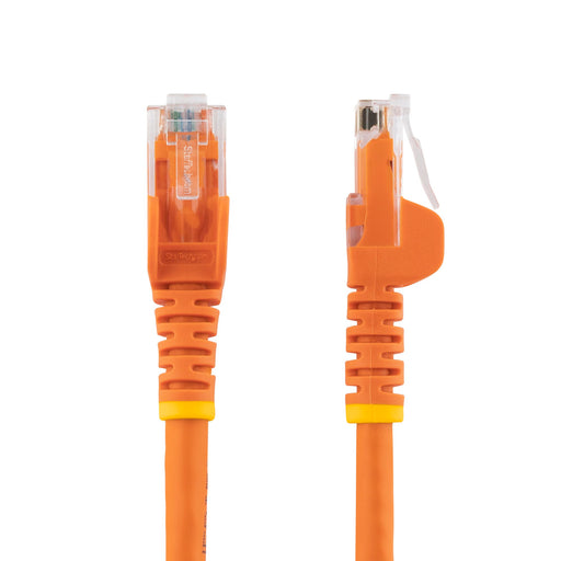 StarTech N6PATC2MOR 2m CAT6 Ethernet Cable - Orange CAT 6 Gigabit Ethernet Wire