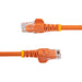 StarTech N6PATC2MOR 2m CAT6 Ethernet Cable - Orange CAT 6 Gigabit Ethernet Wire