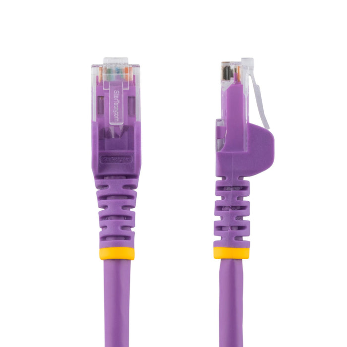 StarTech 15m Purple CAT 6 Gigabit Ethernet Wire - N6PATC15MPL