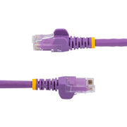 StarTech N6PATC2MPL 2m CAT6 Ethernet Cable - Purple CAT 6 Gigabit Ethernet Wire LAN / Ethernet Cable Startech