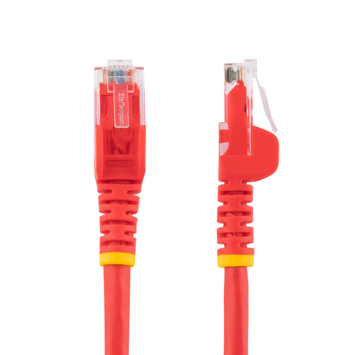 StarTech N6PATC150CMRD 1.5m CAT6 Ethernet Cable - Red CAT 6 Gigabit Ethernet Wire