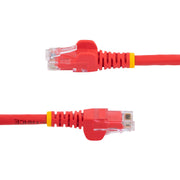 StarTech N6PATC50CMRD 50cm CAT6 Ethernet Cable - Red CAT 6 Gigabit Ethernet Wire LAN / Ethernet Cable Startech