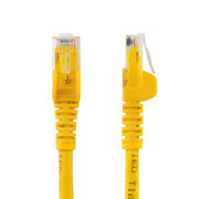 StarTech N6PATC1MYL 1m CAT6 Ethernet Cable - Yellow CAT 6 Gigabit Ethernet Wire LAN / Ethernet Cable Startech