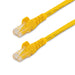 StarTech N6PATC1MYL 1m CAT6 Ethernet Cable - Yellow CAT 6 Gigabit Ethernet Wire