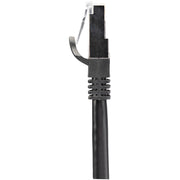 StarTech N6SPAT1MBK Cat6 Patch Cable - Shielded (SFTP) - 1 m, Black LAN / Ethernet Cable Startech