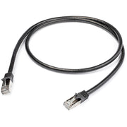 StarTech N6SPAT1MBK Cat6 Patch Cable - Shielded (SFTP) - 1 m, Black LAN / Ethernet Cable Startech
