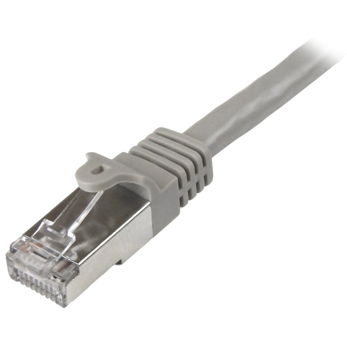 StarTech 5m Gray Cat6 Patch Cable Shielded (SFTP) - N6SPAT5MGR