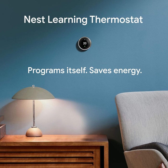 Google Nest Learning 3rd Generation Thermostat Copper - T3031EX