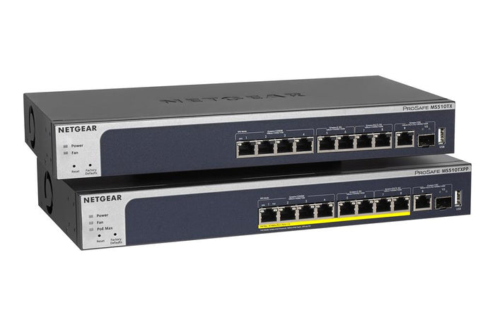 Netgear MS510TXPP-100EUS 8-Port Multi-Gigabit Ethernet PoE+ Smart Switch Network Switch Netgear
