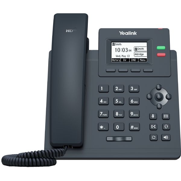 Yealink SIP-T31G IP Fixed Phone Ideal For Businesses And Professionals Audio Conferencing System Yealink