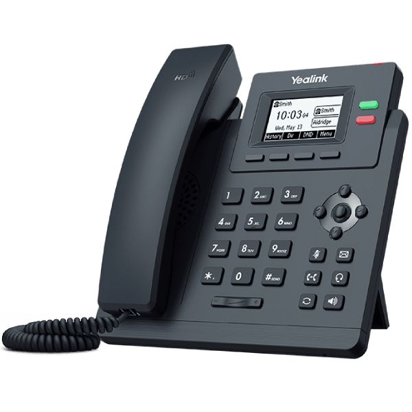 Yealink T31P IP Phone - Ideal For Businesses And Professionals Audio Conferencing System Yealink