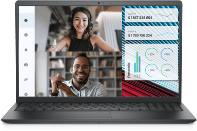 DELL Vostro 3520 VT35N Core i3-1215U 8GB 256GB SSD 15.6IN FHD Win 11 Pro 1920 x 1080 Laptops Dell