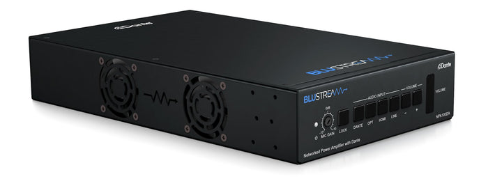 BluStream Networked Power Amplifier with Dante | NPA100DA AV Extender BluStream