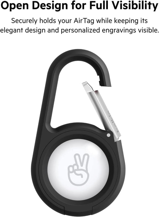 Belkin Secure Holder For Airtag Black | MSC008BTBK GPS Tracker & Finder Accessories Belkin