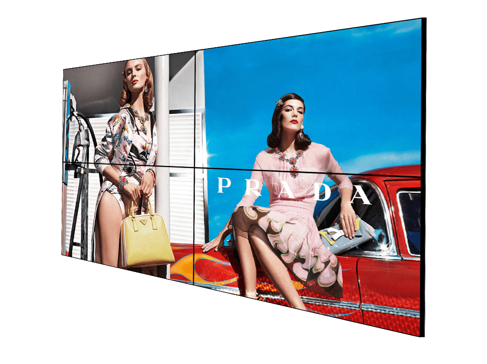 Moove SMB46N1 – 46" Narrow Bezel LCD Videowall Display | 1.8mm Bezel to Bezel LCD Video Wall Display ScreenMoove