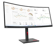 Lenovo 63D4ZAT1UK/T34w-30 34" 60Hz QHD Monitor With ThinkVision MC60 Monitor Webcam Desktop Monitor Lenovo