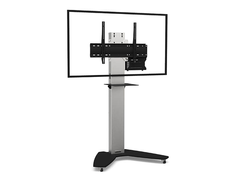 Axeos OSYX Single Screen Stand On Castors For 32" to 60" Screens Floor Stand Axeos