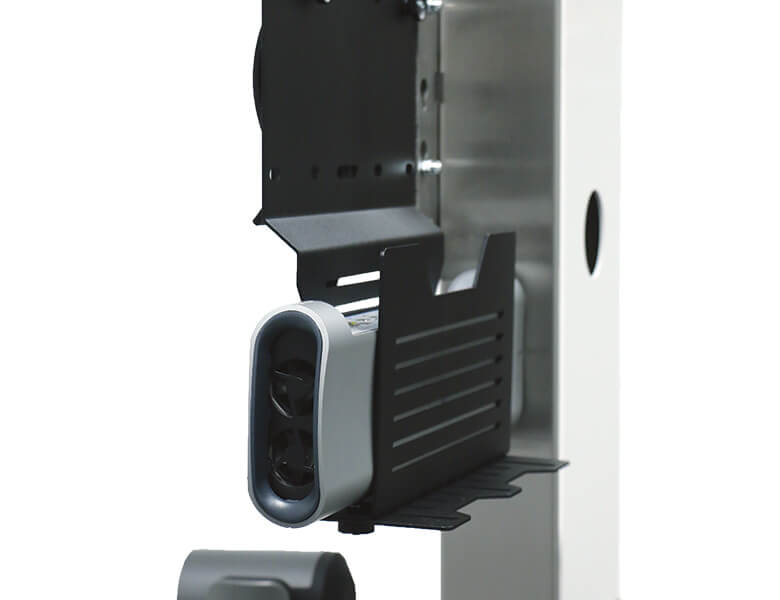 Axeos OSYX Single Screen Stand On Castors For 32" to 60" Screens Floor Stand Axeos