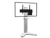 Axeos OSYX Single Screen Stand On Castors For 32" to 60" Screens Floor Stand Axeos