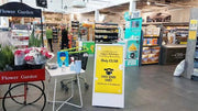 Moove 43" Portable Outdoor Digital Android Battery A-Boards Freestanding Digital Signage Display ScreenMoove