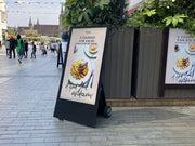 43" Portable Outdoor Digital Android Battery A-Boards