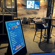 43" Portable Outdoor Digital Android Battery A-Boards