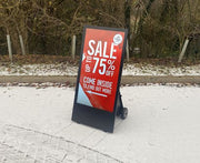 43" Portable Outdoor Digital Android Battery A-Boards