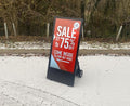 43" Portable Outdoor Digital Android Battery A-Boards