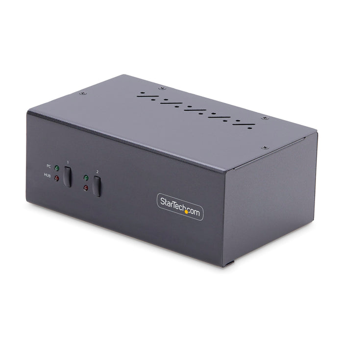 StarTech 2-Port Dual-Monitor DisplayPort KVM Switch, 4K 60Hz | P2DD46A2-KVM-SWITCH Switches Startech