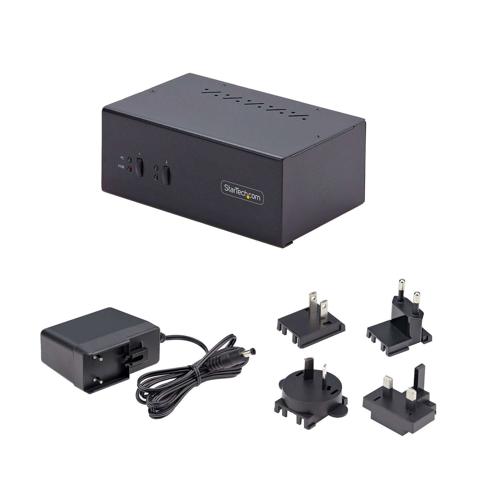 StarTech 2-Port Dual-Monitor DisplayPort KVM Switch, 4K 60Hz | P2DD46A2-KVM-SWITCH Switches Startech