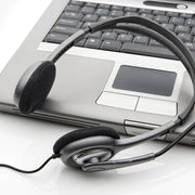 Logitech H110 Stereo Grey Wired Headset | 981-000593 Headset Logitech