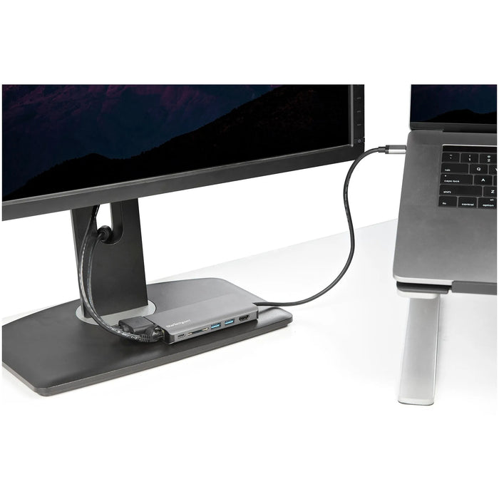 StarTech DKT30CHVAUSP Notebook Dock/Port Replicator Wired USB 3.2 Gen 1 (3.1 Gen 1) Type-C Black, Grey