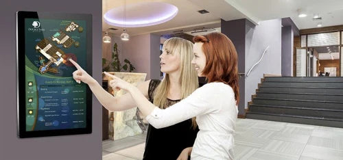 ScreenMoove SM32P 32" Full HD PCAP Touchscreen Android Display 500 cd/m² Black Edge Screenmoove Interactive Touch Display ScreenMoove