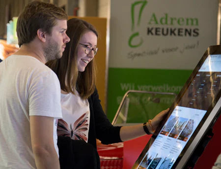 ScreenMoove SM32P 32" Full HD PCAP Touchscreen Android Display 500 cd/m² Black Edge Screenmoove Interactive Touch Display ScreenMoove