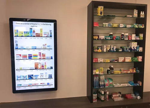 ScreenMoove SM32P 32" Full HD PCAP Touchscreen Android Display 500 cd/m² Black Edge Screenmoove Interactive Touch Display ScreenMoove