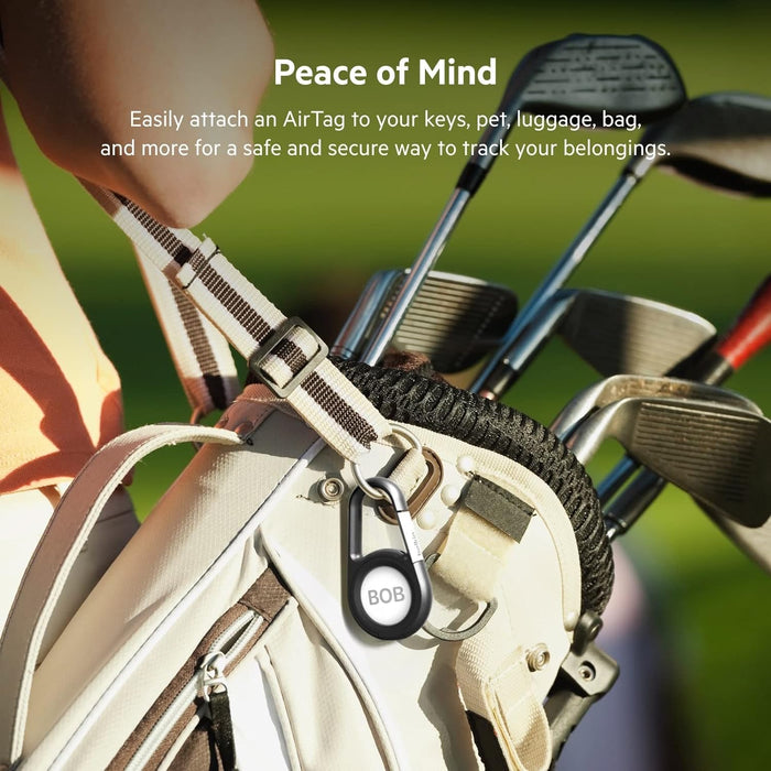 Belkin Secure Holder For Airtag Black | MSC008BTBK GPS Tracker & Finder Accessories Belkin