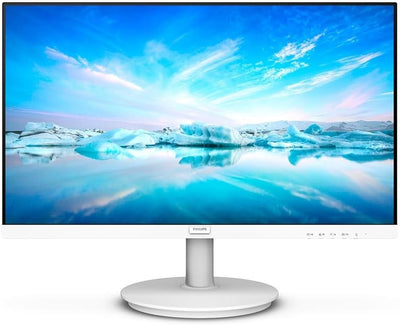 Philips V Line 241V8AW/00 60.5 cm (23.8") Full HD LCD LED Monitor White Business Monitor Philips