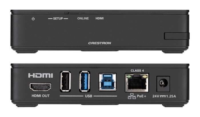 Crestron AirMedia® Series 3 Kit with AM-3100-WF Receiver and AM-TX3-100 Adaptor, International | AM3-111-I KIT Wireless Presentation System Crestron