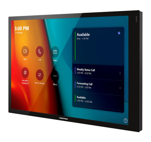 Crestron Flex Advanced Small Room Conference System with Jabra® PanaCast® 50 Video Bar and Wall Mounted Control Interface for Microsoft Teams® Rooms | UC-BX31-T-WM