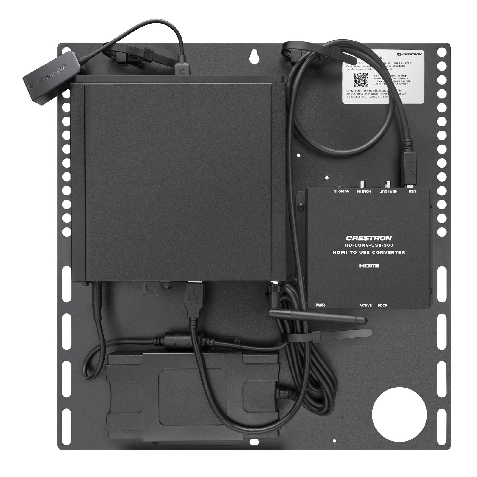 Crestron Flex Small Room Conference System with Jabra® PanaCast® 50 Video Bar and Wall Mounted Control Interface for Microsoft Teams® Rooms | UC-B31-T-WM Video Conferencing System Crestron