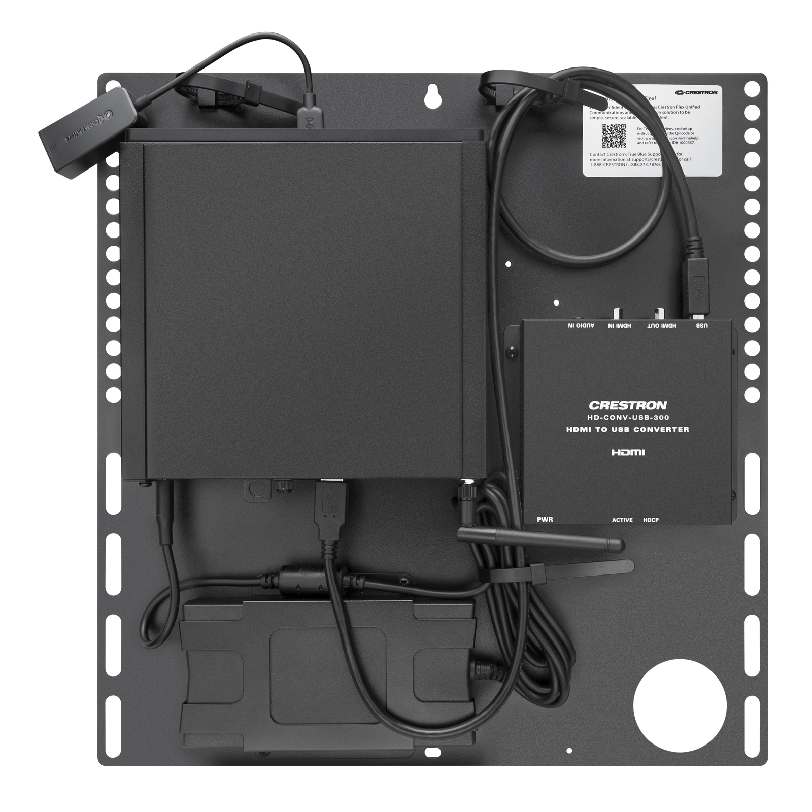 Crestron Flex Tabletop Small Room Video Conference System for Microsoft Teams® Rooms, International | UC-MM30-T-I Video Conferencing System Crestron