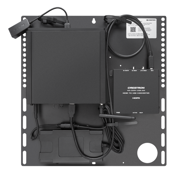 Crestron Flex Video Conference System Integrator Kit with a Wall Mounted Control Interface for Microsoft Teams® Rooms | UC-C100-T-WM Video Conferencing System Crestron