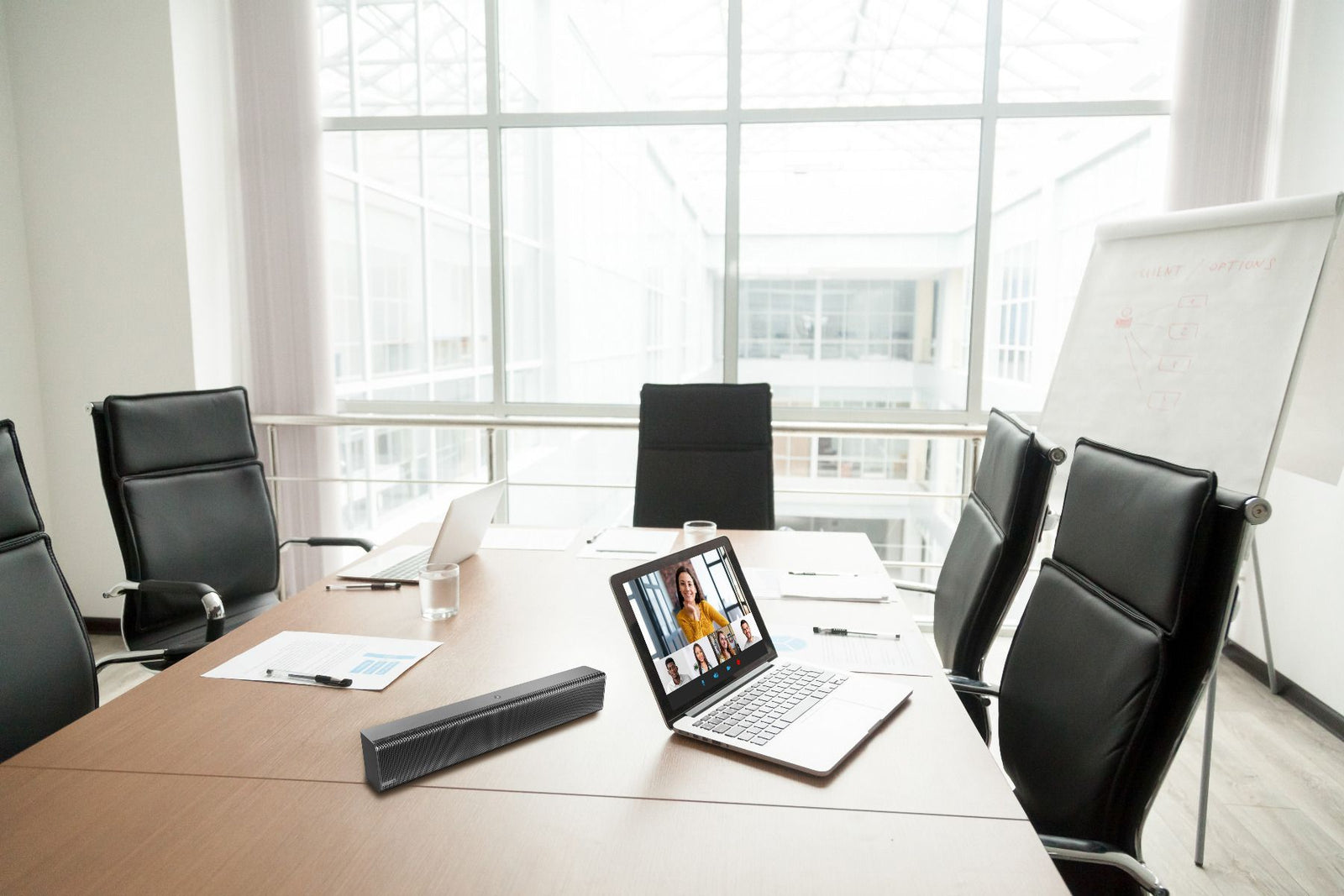 Yealink MSpeaker II Soundbar Designed To Improve The Audio Quality Audio Conferencing System Yealink