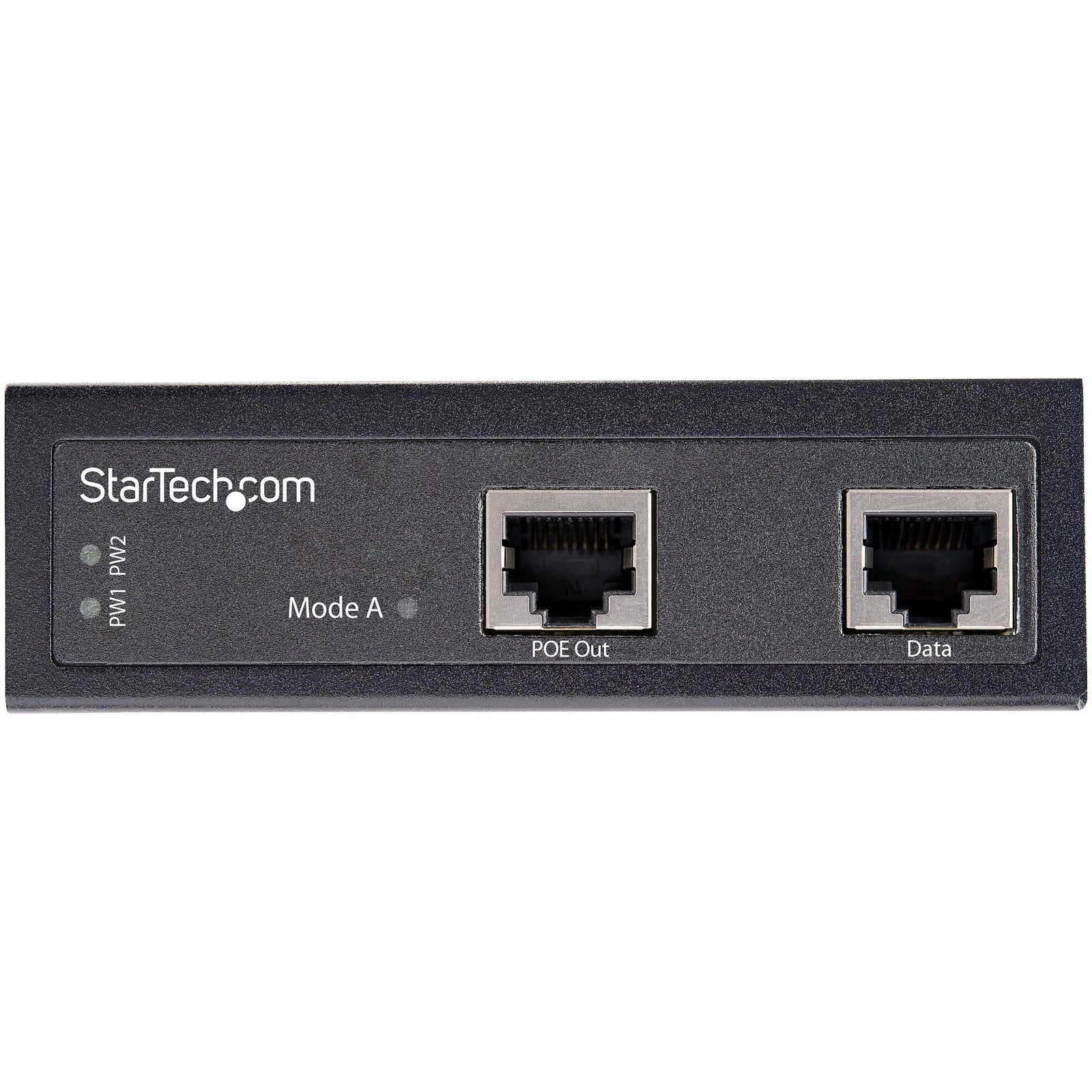 StarTech Industrial Gigabit Ethernet PoE Injector - 30W 802.3at PoE+ Midspan 48V-56VDC DIN Rail Power Over Ethernet Injector Adapter | POEINJ30W Adapter / Converter Startech