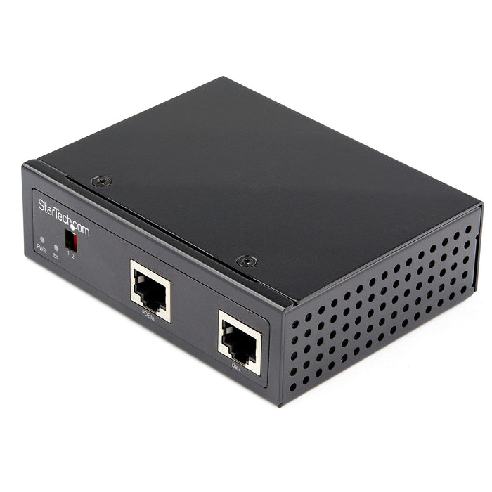 StarTech Industrial Gigabit PoE Splitter - 90W High Speed Power over Ethernet PoE+++ Splitter | POESLT1G48V Adapter / Converter Startech